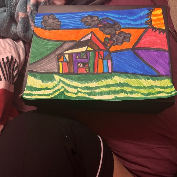 Colorful Abstract Home Art - Picture 1 of 1